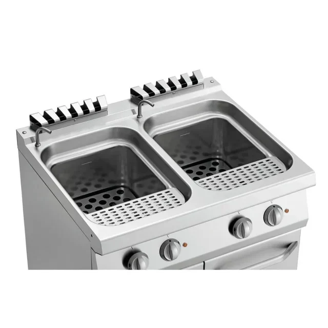 Cuocipasta Serie 700 - Doppia Vasca 24 Litri - Elettrico Professionale