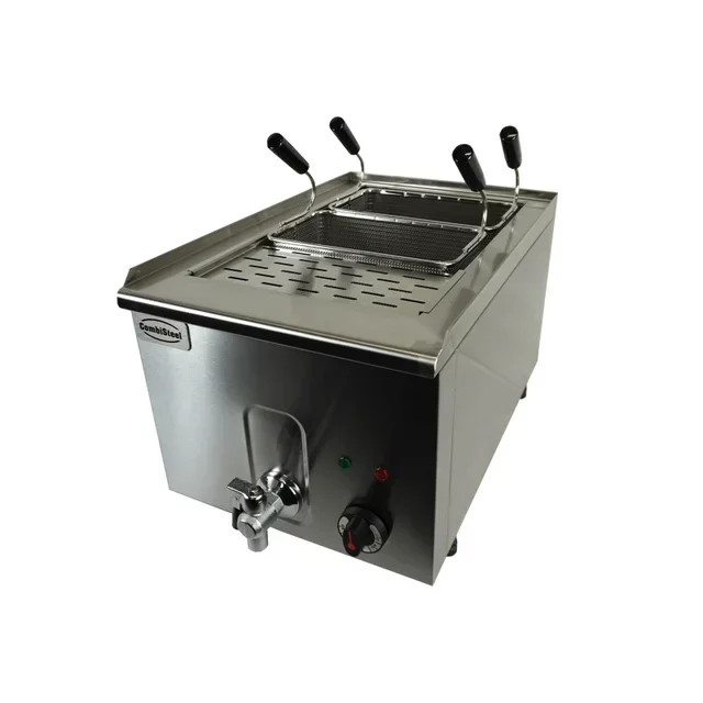 Professional Pasta Cooker 23 Litres with Double Stainless Steel Basket