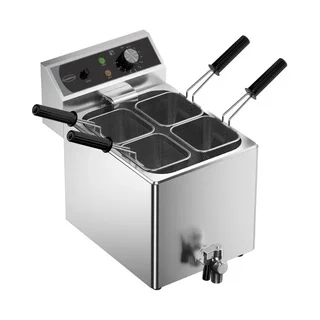 Cocedor de Pasta Profesional 4 Cestas 8 Litros