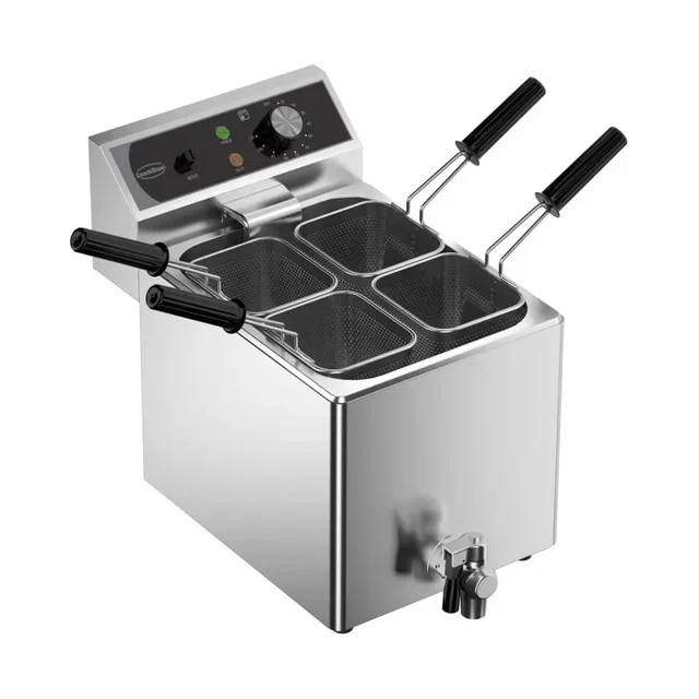 Professional Pasta Cooker 4 Baskets 8 Litres