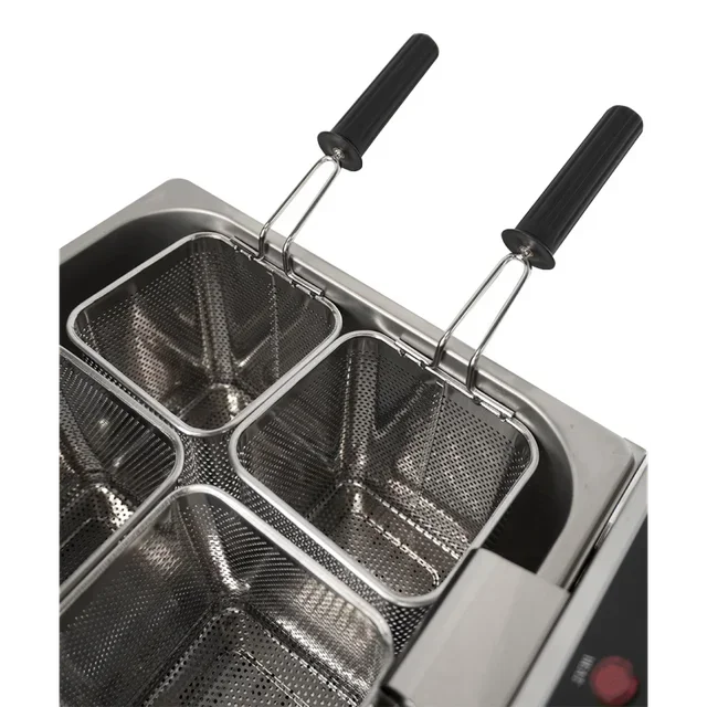 Cocedor de Pasta Profesional 4 Cestas 8 Litros