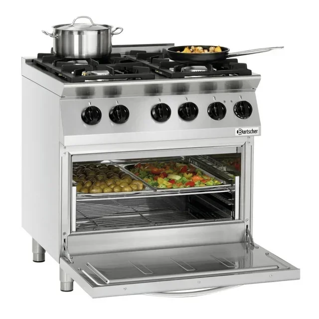 Cucina a Gas 4 Fuochi - Collection 700