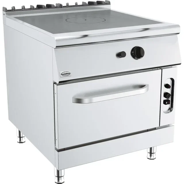 Professional Gas Stove 900 mm - 11 kW with Integrated Oven and Power Burner
