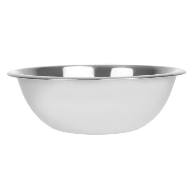 Stainless Steel Professional Mixing Bowl 2.2 Liters - Round Pastry Bowl