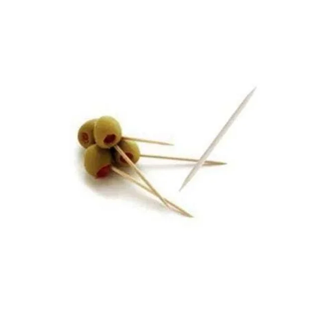 Bamboo Toothpicks Double Pointed - Individual Sachet - 1000 Units