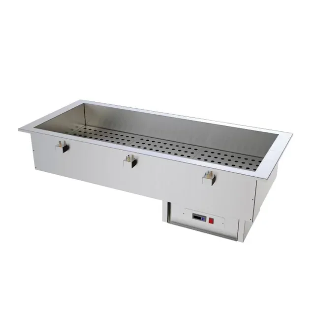 Refrigerated Display Well 6 GN 1/1 Pans - Width 2090 x Depth 610 mm