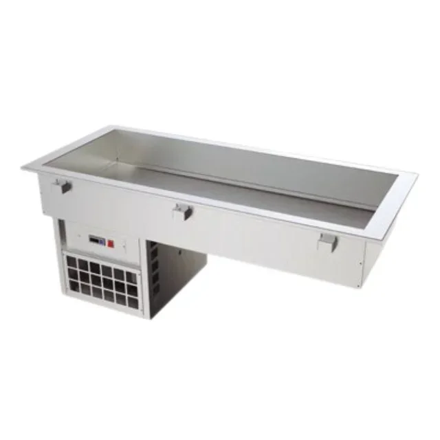 Drop-In Refrigerated Well 3 GN Pans - Depth 1100 mm - Width 610 mm