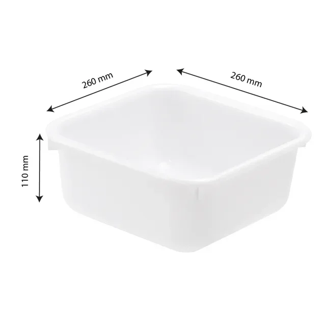 Cuvette de Toilette Carrée 4,5 Litres - Céramique Blanche