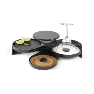 3-Tier Glass Rim Decoration Stand