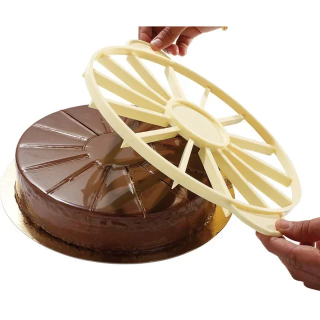 Marcatore Porzioni Torta 16 Fette - Tracciatore per Pasticceria