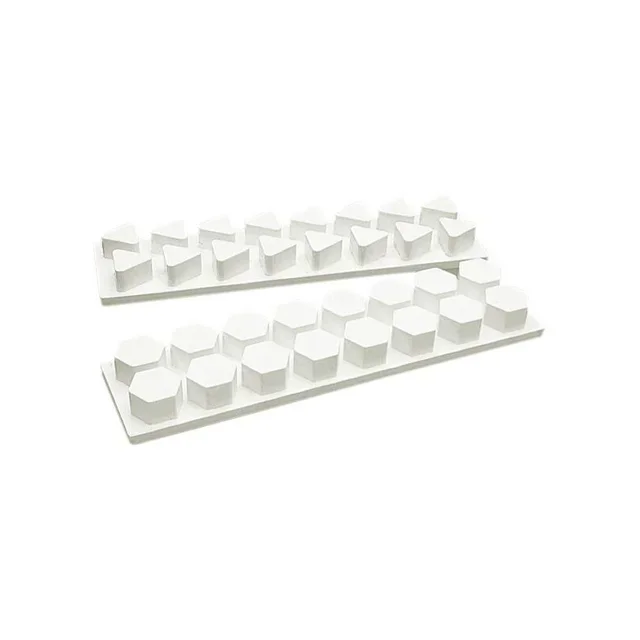 Round Mini Cake Depositor - Polystyrene Mould 16 Cavities - Diameter 40 mm