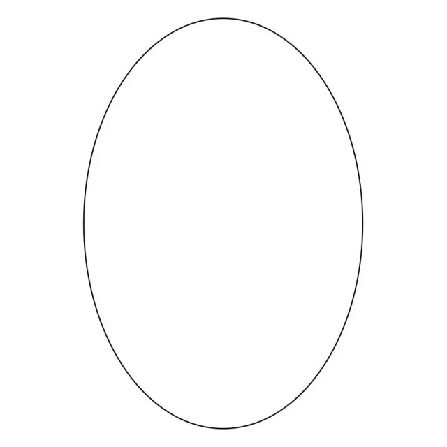 Cortador Ovalado de Plástico 85mm x 50mm