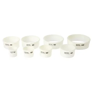 Set mit 8 Exoglass-Kreis-Ausstechern - Durchmesser 30-100mm