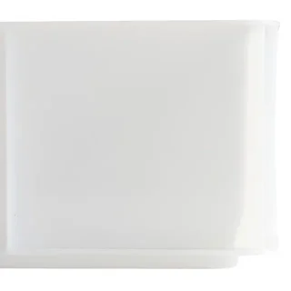 Halber Teigbehälter 400x300x130 mm 12L weiß