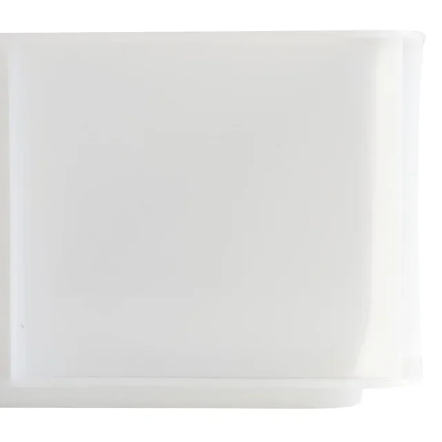 Halber Teigbehälter 400x300x130 mm 12L weiß