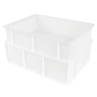 Halber Teigbehälter 400x300x130 mm 12L weiß