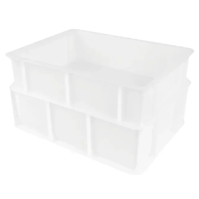 Halber Teigbehälter 400x300x130 mm 12L weiß