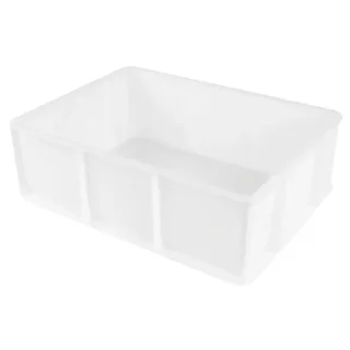 Halber Teigbehälter 400x300x130 mm 12L weiß