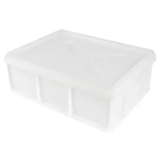 Halber Teigbehälter 400x300x130 mm 12L weiß