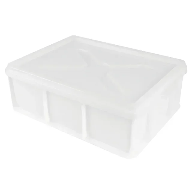 Halber Teigbehälter 400x300x130 mm 12L weiß