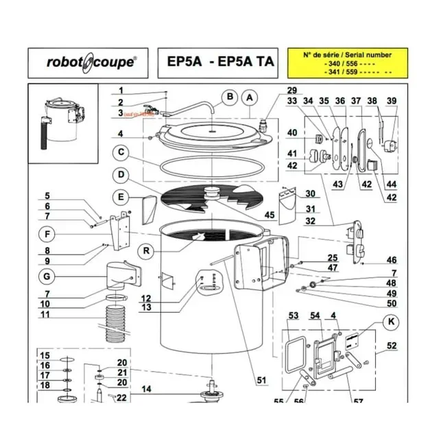Disque de Ponçage Électroportatif EP 5 TA Grain Abrasif