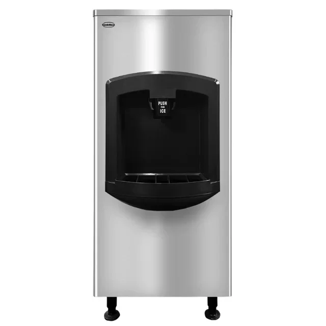 Professional Ice Dispenser - 60 kg/h Capacity