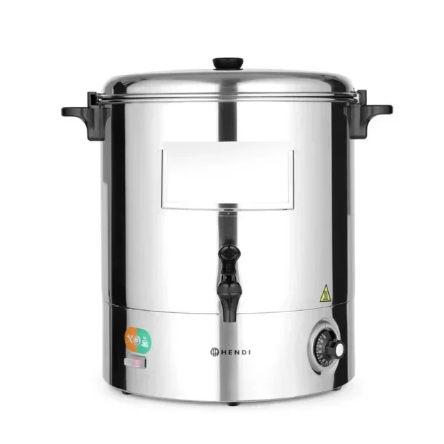 Stainless Steel Hot Beverage Dispenser - 30 Litres Capacity
