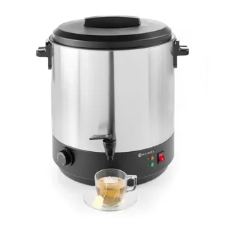 Getränkespender für Heißgetränke aus Edelstahl - 28 Liter Fassungsvermögen