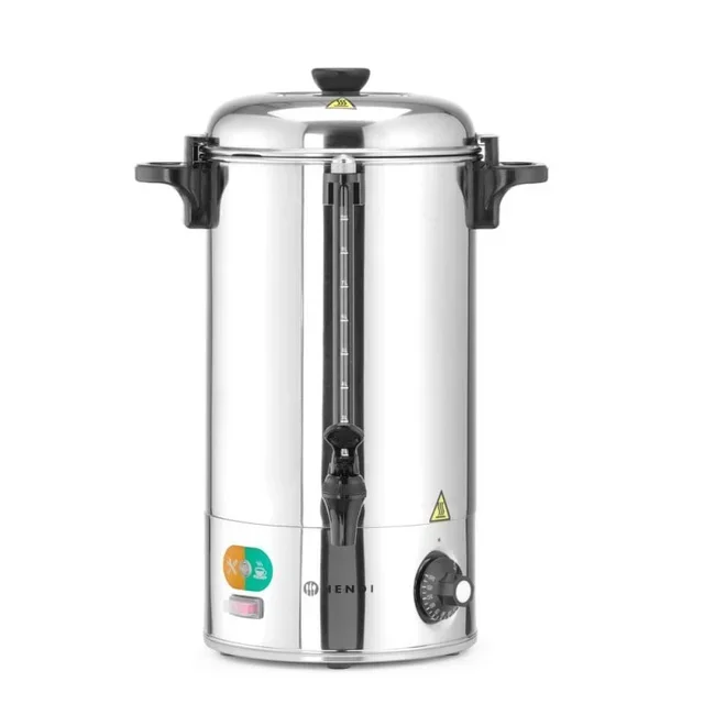 Stainless Steel Hot Beverage Dispenser - 9 Litre Capacity