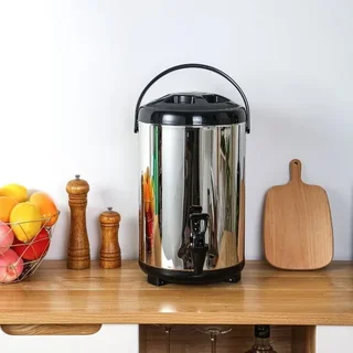 9 Liter Insulated Beverage Dispenser - Hot/Cold Temperature Maintenance