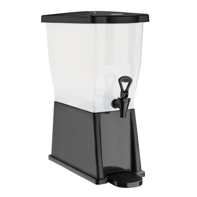 Black Polypropylene Beverage Dispenser 12 Litre Capacity