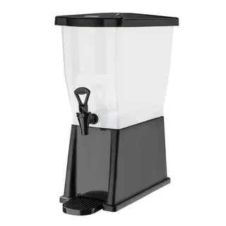 Black Polypropylene Beverage Dispenser 12 Litre Capacity
