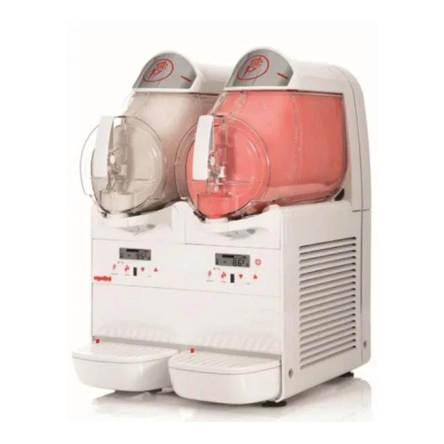 Professional Ice Cream Machine Double Tank 6L + 6L