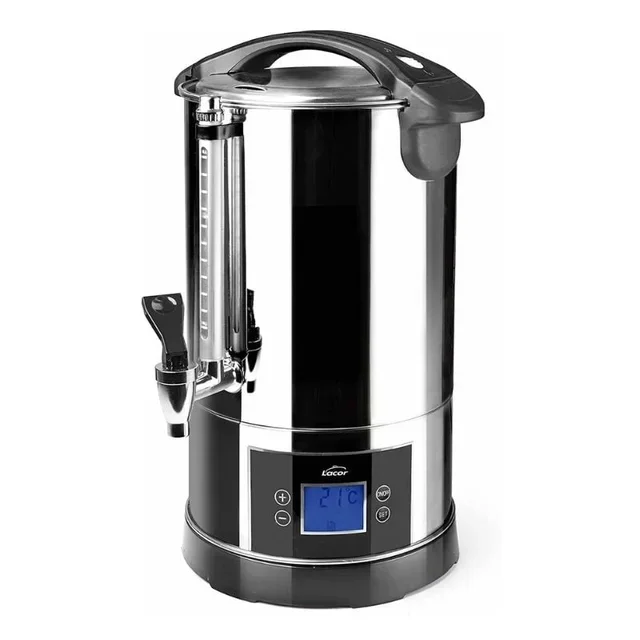 Insulated Beverage Dispenser for Hot and Cold Drinks - 10 Liter Capacity