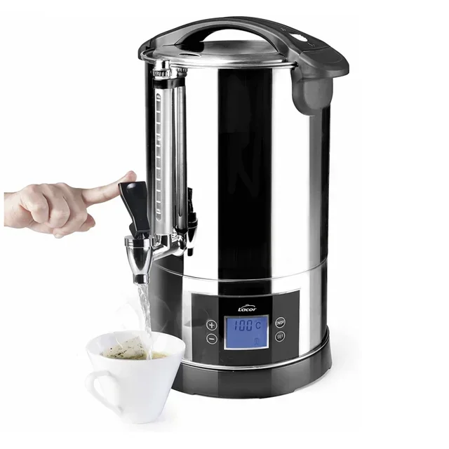 Insulated Beverage Dispenser for Hot and Cold Drinks - 10 Liter Capacity