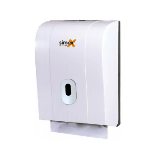 Eleganter Weißer Toilettenpapierspender