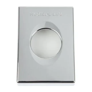Chrome Metal Hygiene Bag Dispenser