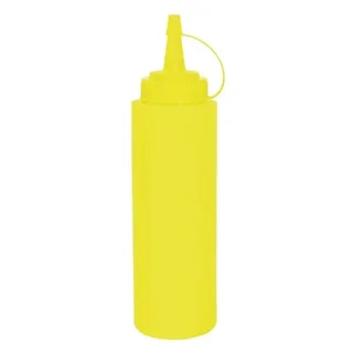 Dispensador de Molho Amarelo 1 Litro - Frasco Dispensador Profissional
