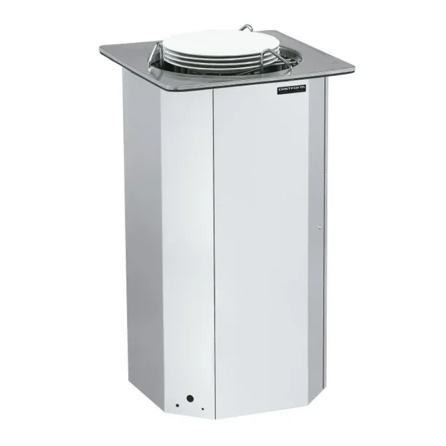 Distributeur de Vaisselle Thermique 45 Pièces - Modèle Chauffant