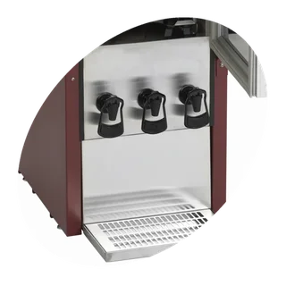 Distributore di Vino 80 Litri - Fontana di Bevande Elettrica Professionale