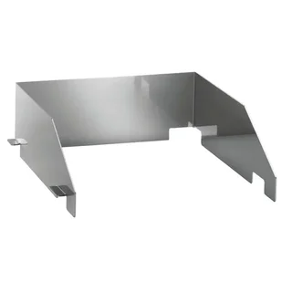 Snacker Plate with Backsplash 740