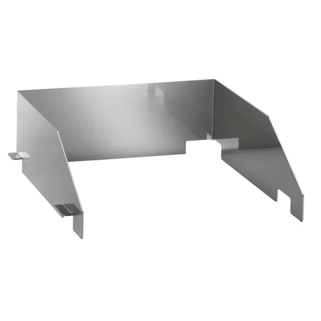 Snacker Plate with Backsplash 740