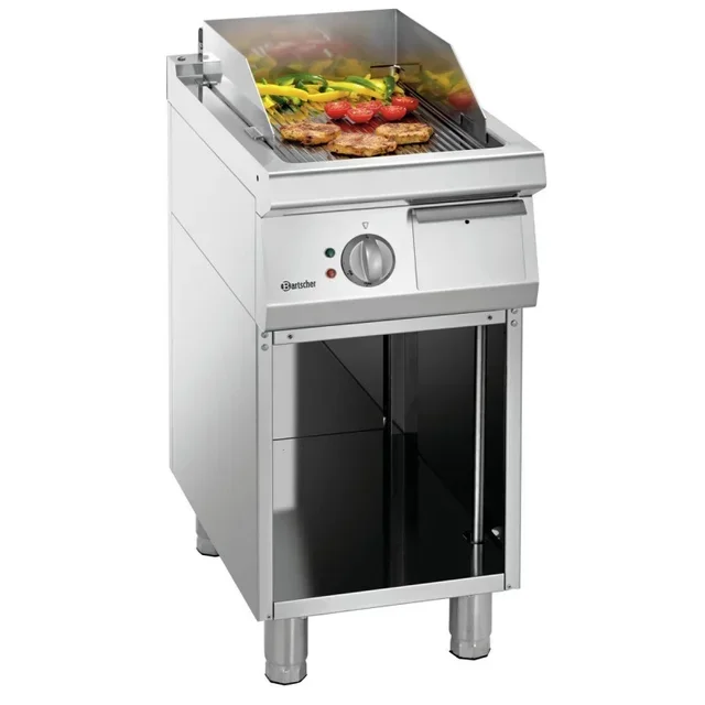 Snacker Plate with Backsplash 740