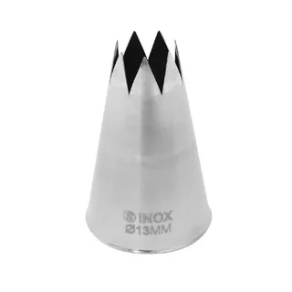 Stainless Steel Hexagonal Socket 13 mm Serrated