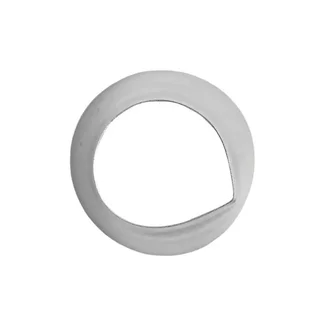 Soquete Estriado Quadrado Geométrico de Aço Inoxidável Ø 26 mm