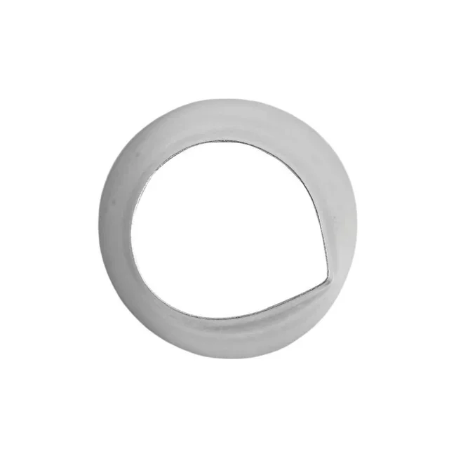 Soquete Estriado Quadrado Geométrico de Aço Inoxidável Ø 26 mm