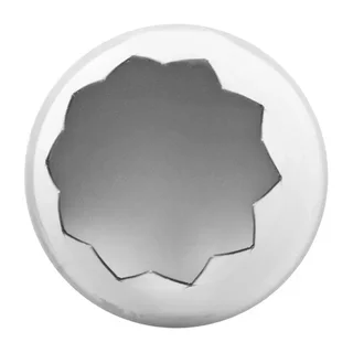 Edelstahl-Riffelbuchse 18 mm