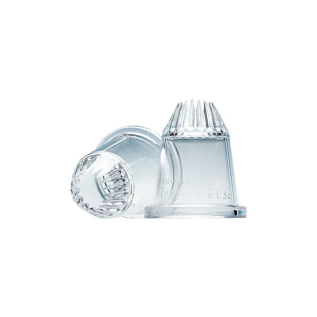 Fluted Pastry Nozzle Copolyester - 18 Teeth - Pack of 2