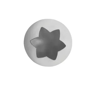 Boquilla de Pastelería Acero Inox 6 Dientes - Diámetro 23 mm