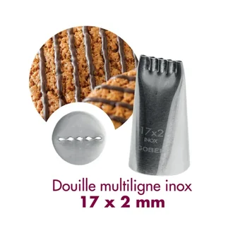 Raccordo Multilinea Acciaio Inossidabile 17mm x 2mm - Manicotto di Giunzione